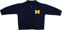 Michigan Wolverines Block M Cardigan Sweater