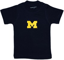 Michigan Wolverines Block M Short Sleeve T-Shirt