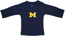 Michigan Wolverines Block M Long Sleeve T-Shirt