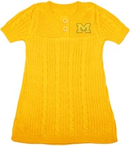 Michigan Wolverines Outlined Block "M" Sweater Dress