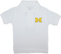 Michigan Wolverines Outlined Block "M" Polo Shirt