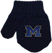 Michigan Wolverines Outlined Block "M" Acrylic/Spandex Mitten
