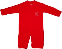 Nebraska Cornhuskers Block N "Convertible" Gown (Snaps into Romper)