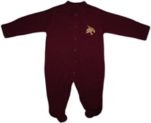 Texas State Bobcats Footed Romper