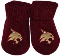 Texas State Bobcats Gift Box Baby Bootie