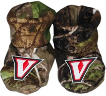University of Virginia at Wise Highland Cavaliers Realtree Camo Baby Booties