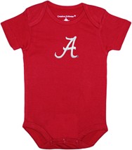 Alabama Crimson Tide Script "A" Newborn Infant Bodysuit