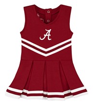 Alabama Crimson Tide Script "A" Cheerleader Bodysuit Dress