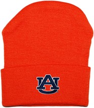 Auburn Tigers "AU" Newborn Baby Knit Cap