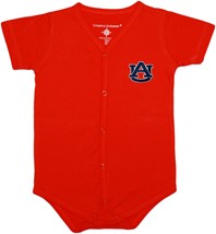 Auburn Tigers "AU" Front Snap Newborn Bodysuit
