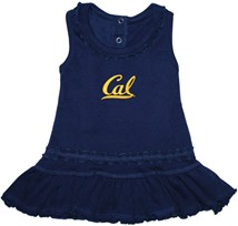 Cal Bears Ruffled Tank Top Dress