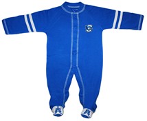 Creighton Bluejays Sports Shoe Footed Romper