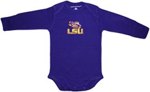 LSU Tigers Long Sleeve Bodysuit
