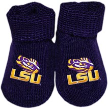 LSU Tigers Gift Box Baby Bootie