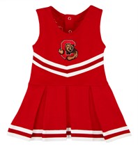 Cornell Big Red Cheerleader Bodysuit Dress