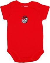 Georgia Bulldogs Head Newborn Infant Bodysuit