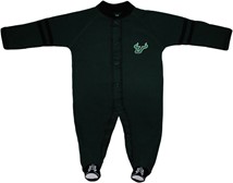 South Florida Bulls Sports Shoe Footed Romper