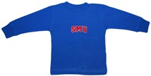 SMU Mustangs Word Mark Long Sleeve T-Shirt