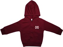 Mississippi State Bulldogs Snap Hooded Jacket