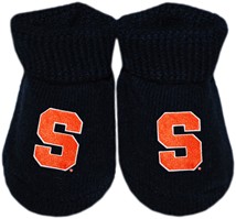 Syracuse Orange Baby Booties