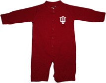 Indiana Hoosiers "Convertible" Gown (Snaps into Romper)