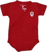 Indiana Hoosiers Side Snap Newborn Bodysuit