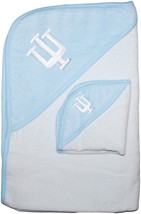 Official Indiana Hoosiers Hooded Towel/Washcloth Set