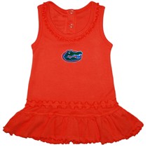 Florida Gators Ruffled Tank Top Dress