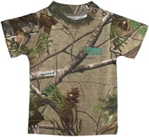 North Texas Mean Green Realtree Camo Short Sleeve T-Shirt