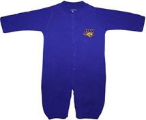 Northern Iowa Panthers "Convertible" Gown (Snaps into Romper)