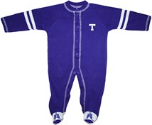 Tarleton State Texans Sports Shoe Footed Romper