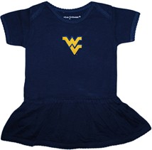 West Virginia Mountaineers Picot Bodysuit Dress