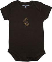 Wyoming Cowboys Newborn Infant Bodysuit