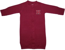 Harvard Crimson "Convertible" Gown (Snaps into Romper)