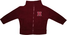 Harvard Crimson Polar Fleece Zipper Jacket