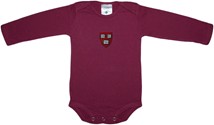 Harvard Crimson Veritas Shield Long Sleeve Bodysuit