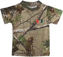 Miami Hurricanes Realtree Camo Short Sleeve T-Shirt