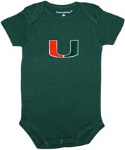 Miami Hurricanes Newborn Infant Bodysuit