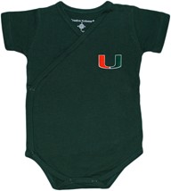 Miami Hurricanes Side Snap Newborn Bodysuit