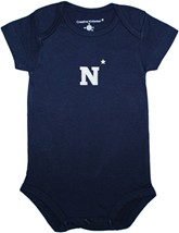 Navy Midshipmen Block N Newborn Infant Bodysuit