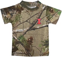Illinois Fighting Illini Realtree Camo Short Sleeve T-Shirt