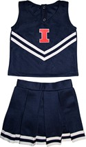 Official Illinois Fighting Illini 2-Piece Cheerleader Dress
