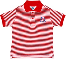 Arizona Wildcats Striped Polo Shirt