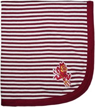 Arizona State Sun Devils Sparky Striped Baby Blanket