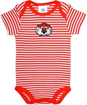 Auburn Tigers Aubie Infant Striped Bodysuit