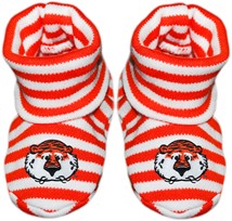 Auburn Tigers Aubie Striped Booties