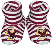 Boston College Eagles Striped Booties
