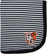 Bowling Green State Falcons Striped Baby Blanket