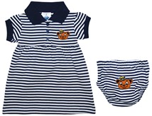 Cal Bears Oski Striped Game Day Dress with Bloomer