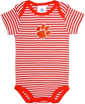 Clemson Tigers Infant Striped Bodysuit